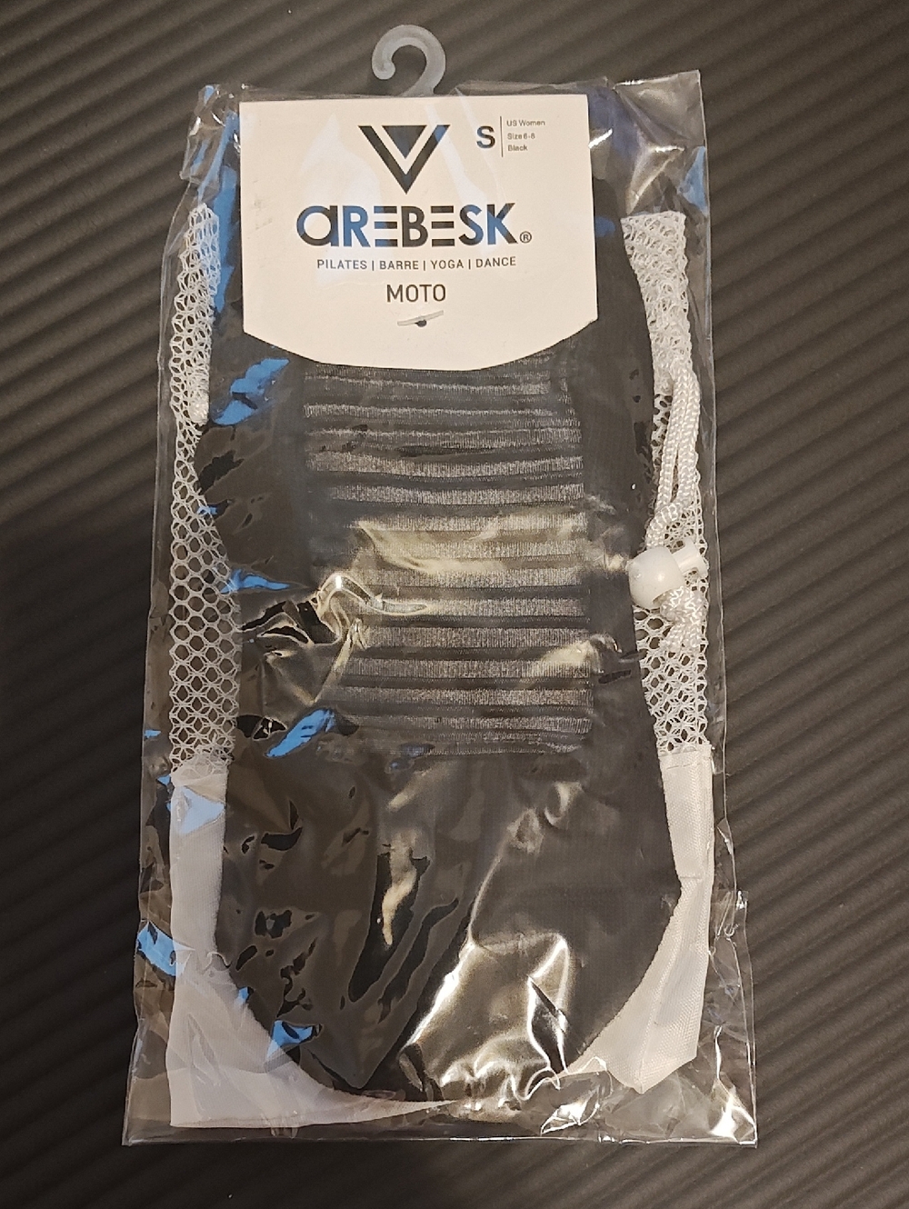 Arebesk Moto Closed Toe Grip Socks
